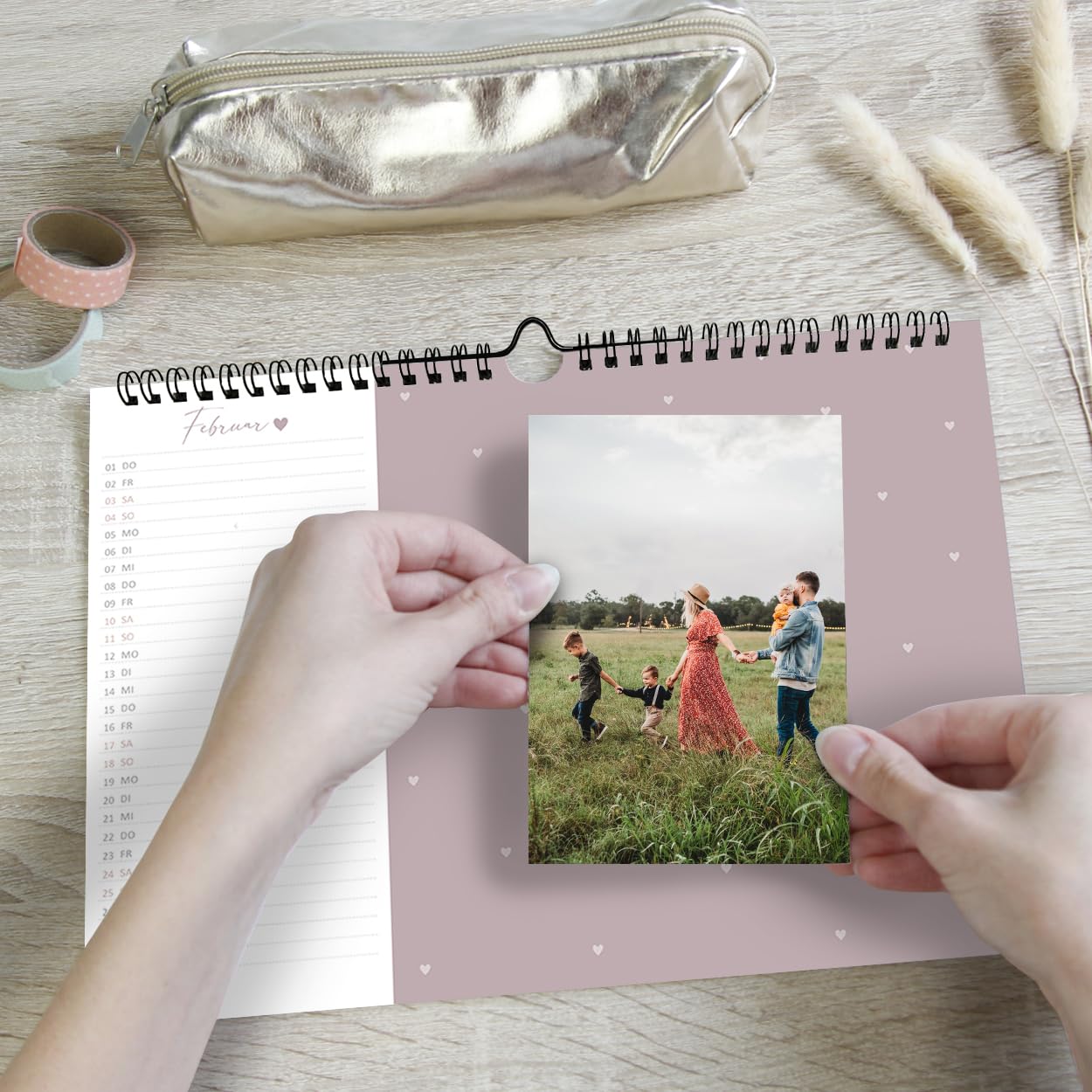 gr-tz-verlag-bastelkalender-2024-blattgold-a4-quer-f-r-hochkant-handybilder-foto image 4