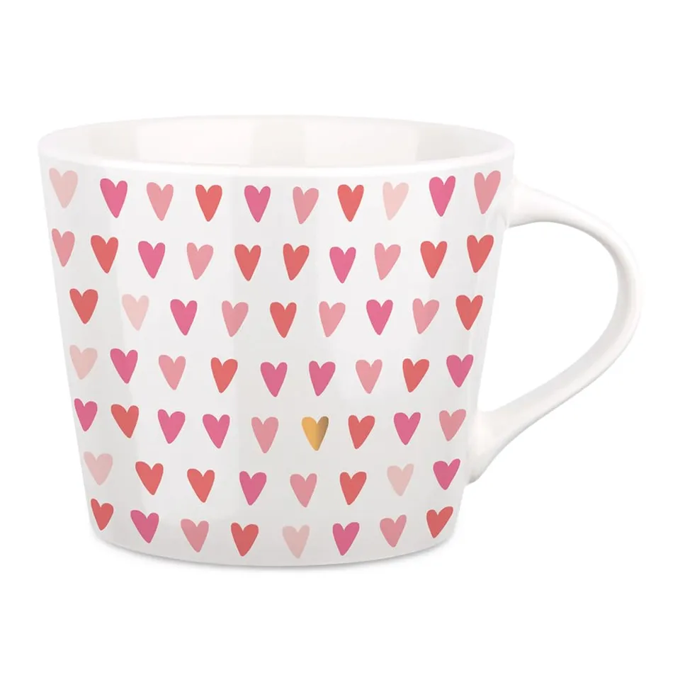 grafik-werkstatt-schreibkram-manufaktur-tasse-herzen-porzellan-420-ml-echtgold image 1