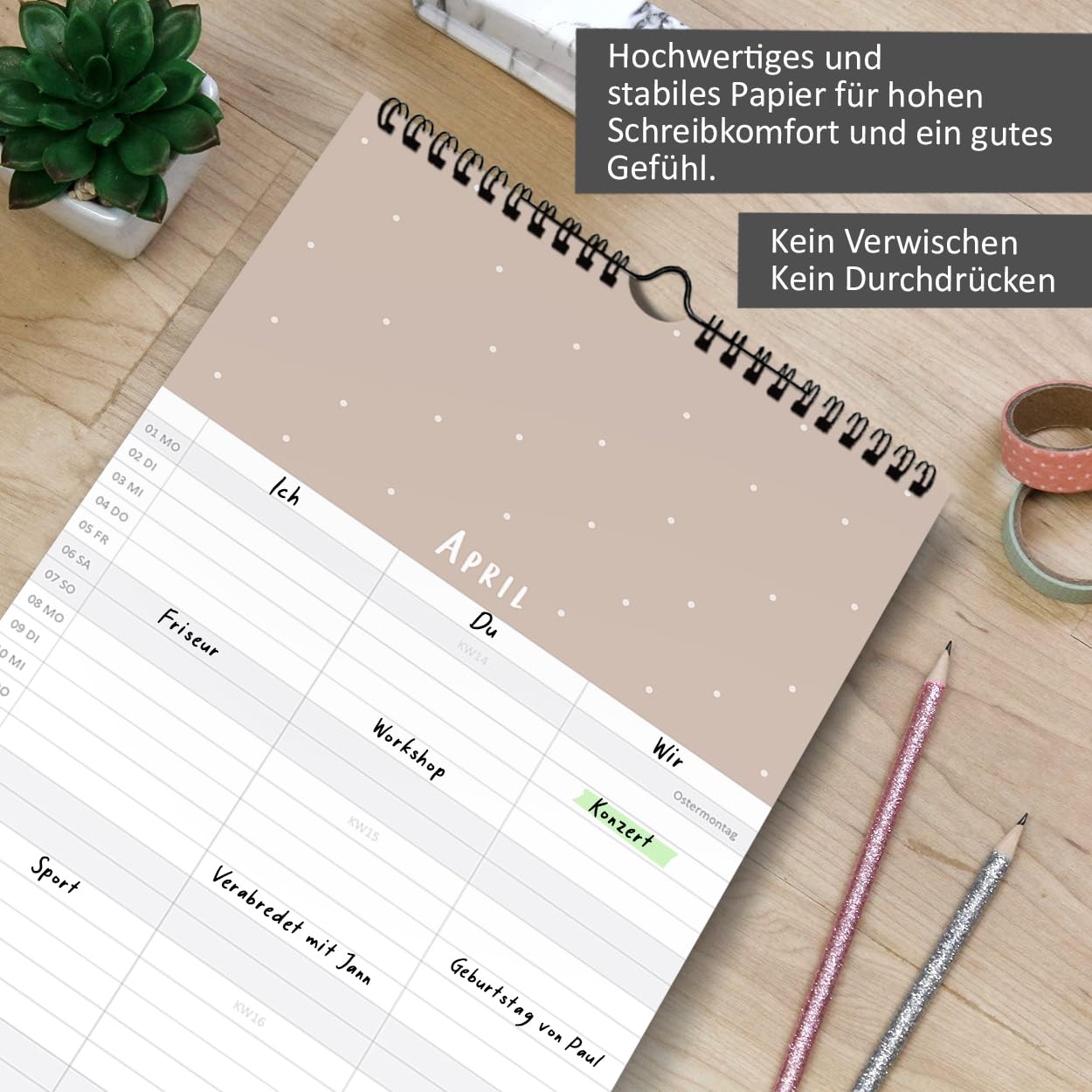 gr-tz-verlag-bastelkalender-3-spalten-blattgold-22-x-43-cm-familienkalender image 4
