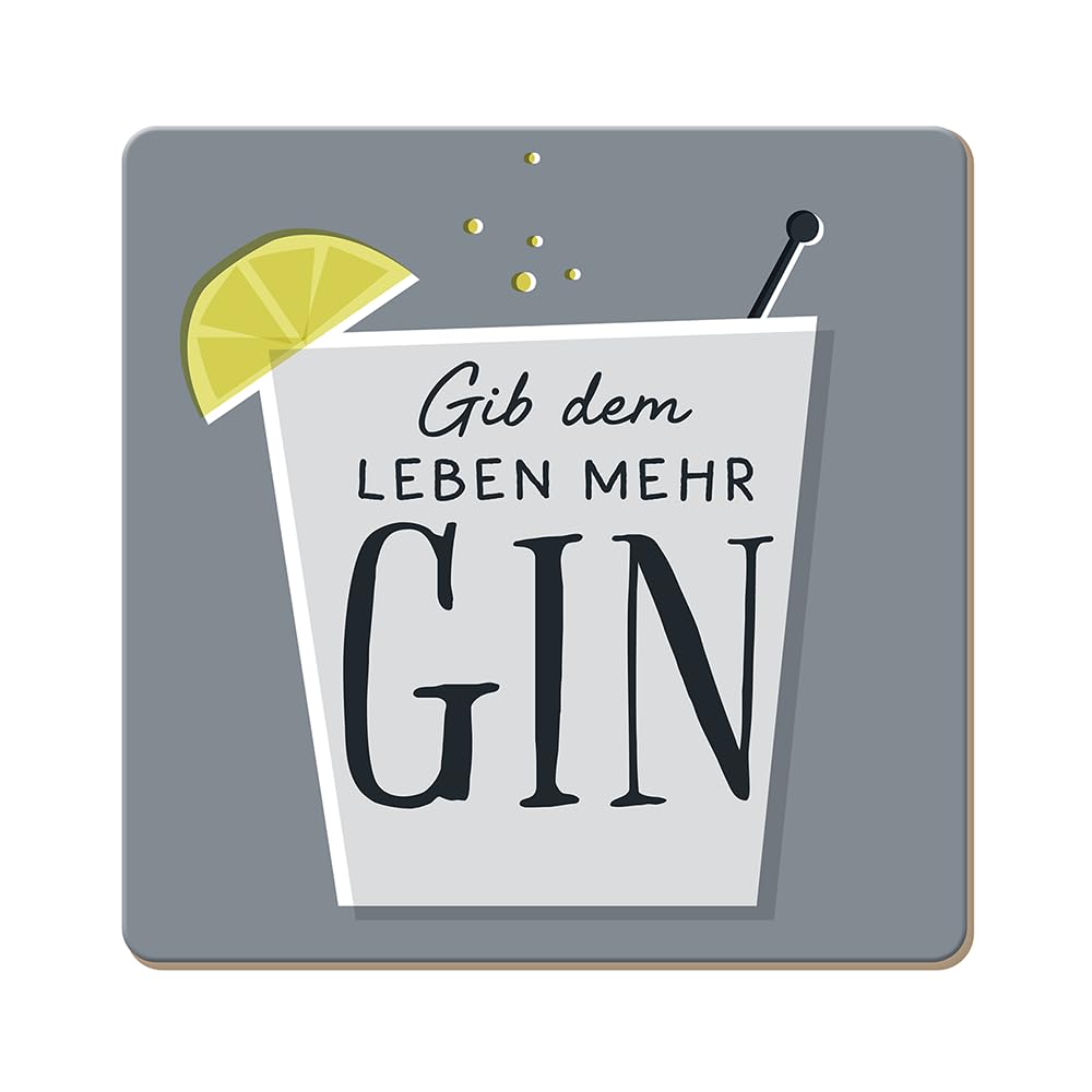 grafik-werkstatt-untersetzer-kork-gib-dem-leben-mehr-gin-bunt-9-5-x-9-5-cm image 1