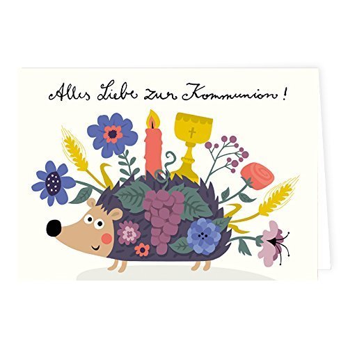 gr-tz-verlag-6er-set-gl-ckwunschkarten-kommunion-klappkarten-mit-umschl-gen image 1