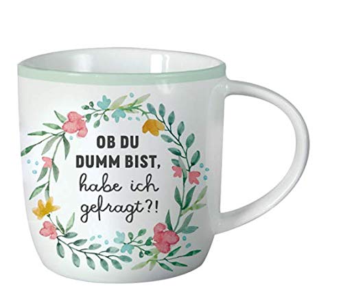 grafik-werkstatt-porzellan-tasse-blumenkranz-300-ml-wei image 1