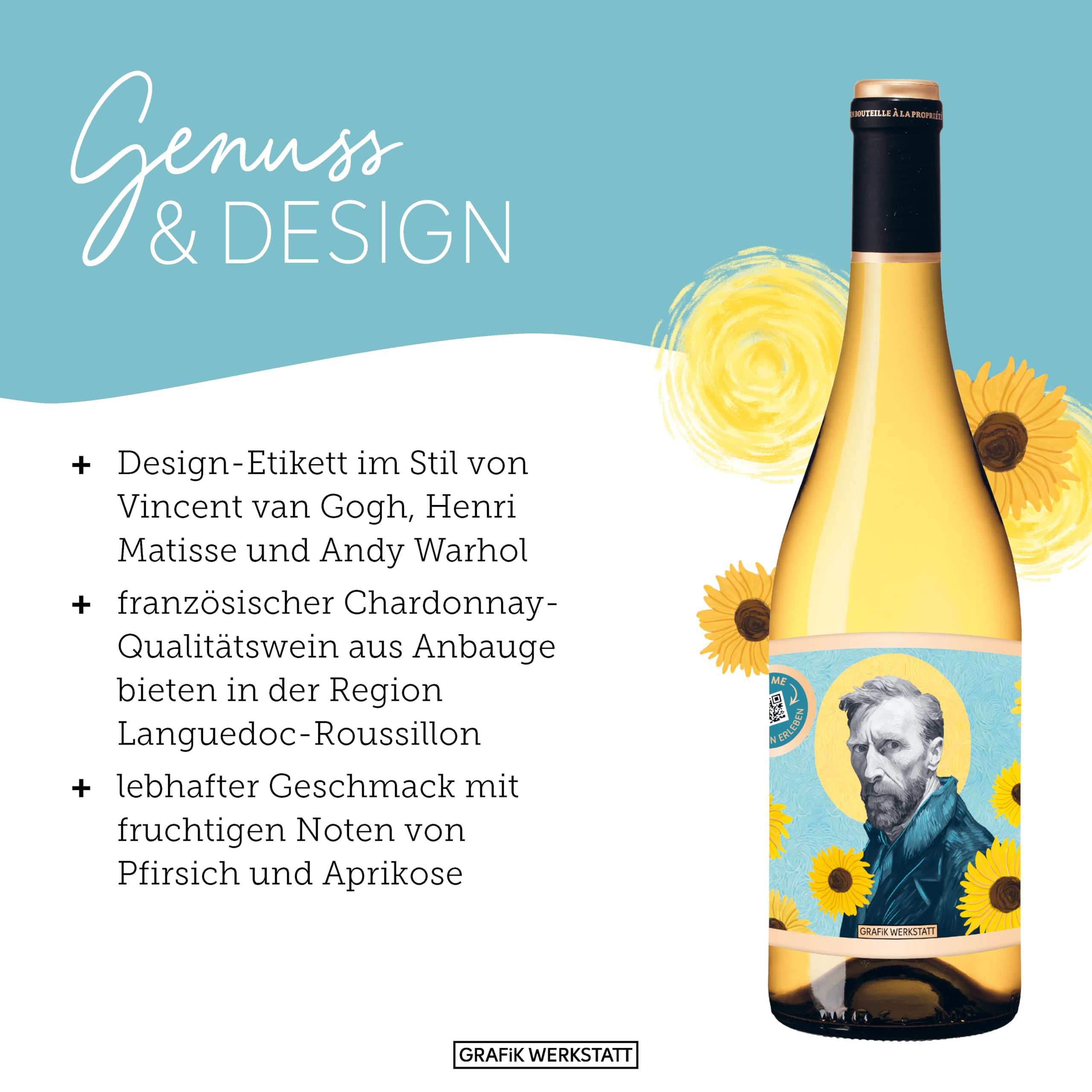 grafik-werkstatt-vincent-van-gogh-wei-wein-weinflasche-chardonnay-genuss-design image 5