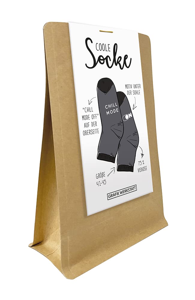 grafik-werkstatt-freizeitsocken-2er-pack-gute-laune-socken image 6