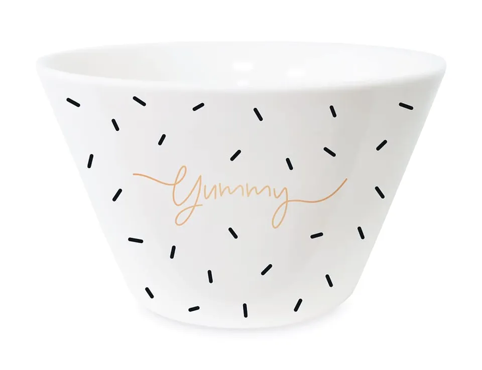 grafik-werkstatt-m-sli-schale-yummy-porzellan-mit-echtgold-14-cm image 1