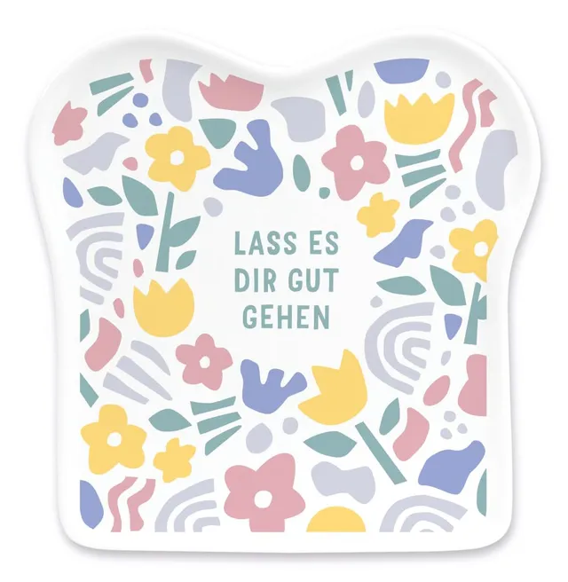 grafik-werkstatt-toast-teller-porzellan-lass-es-dir-gut-gehen-14-5x15-5-cm image 1