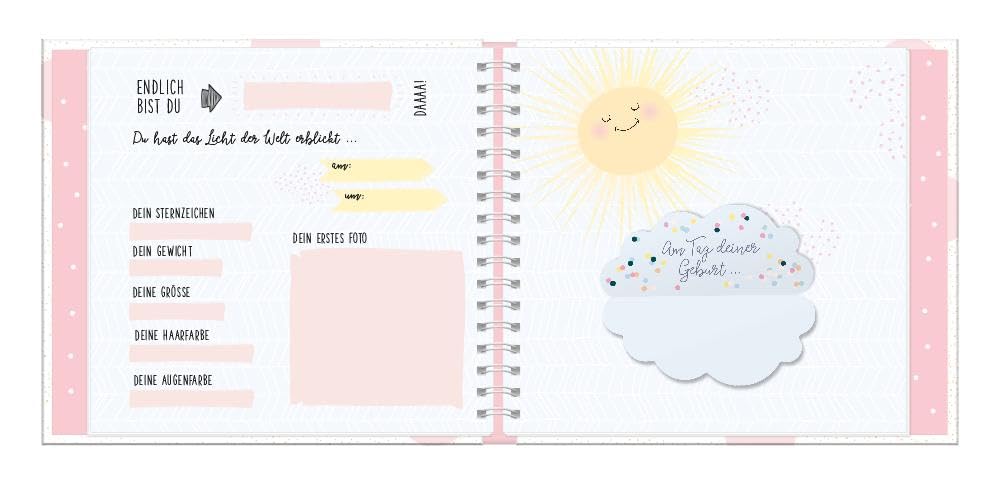grafik-werkstatt-babyalbum-mein-erstes-jahr-m-dchen image 5