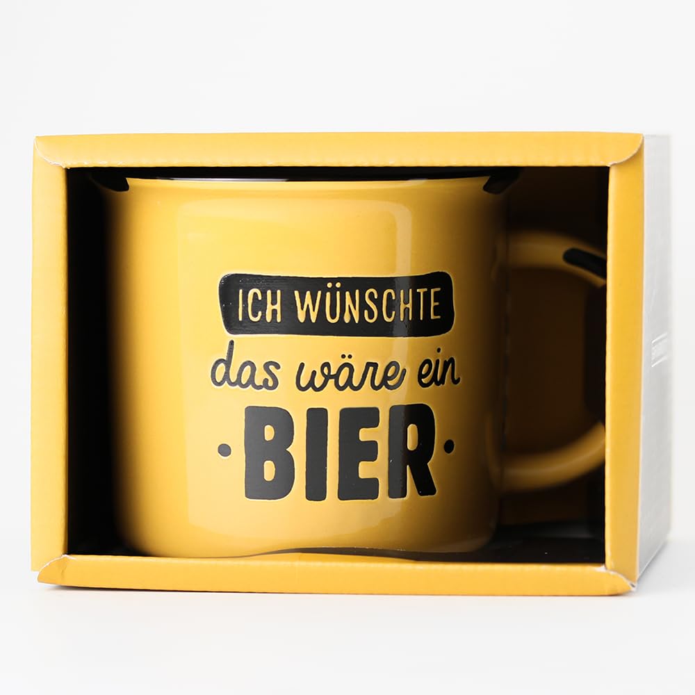 grafik-werkstatt-kaffeetasse-vintage-ich-w-nschte-das-w-re-ein-bier-keramik-bech image 3