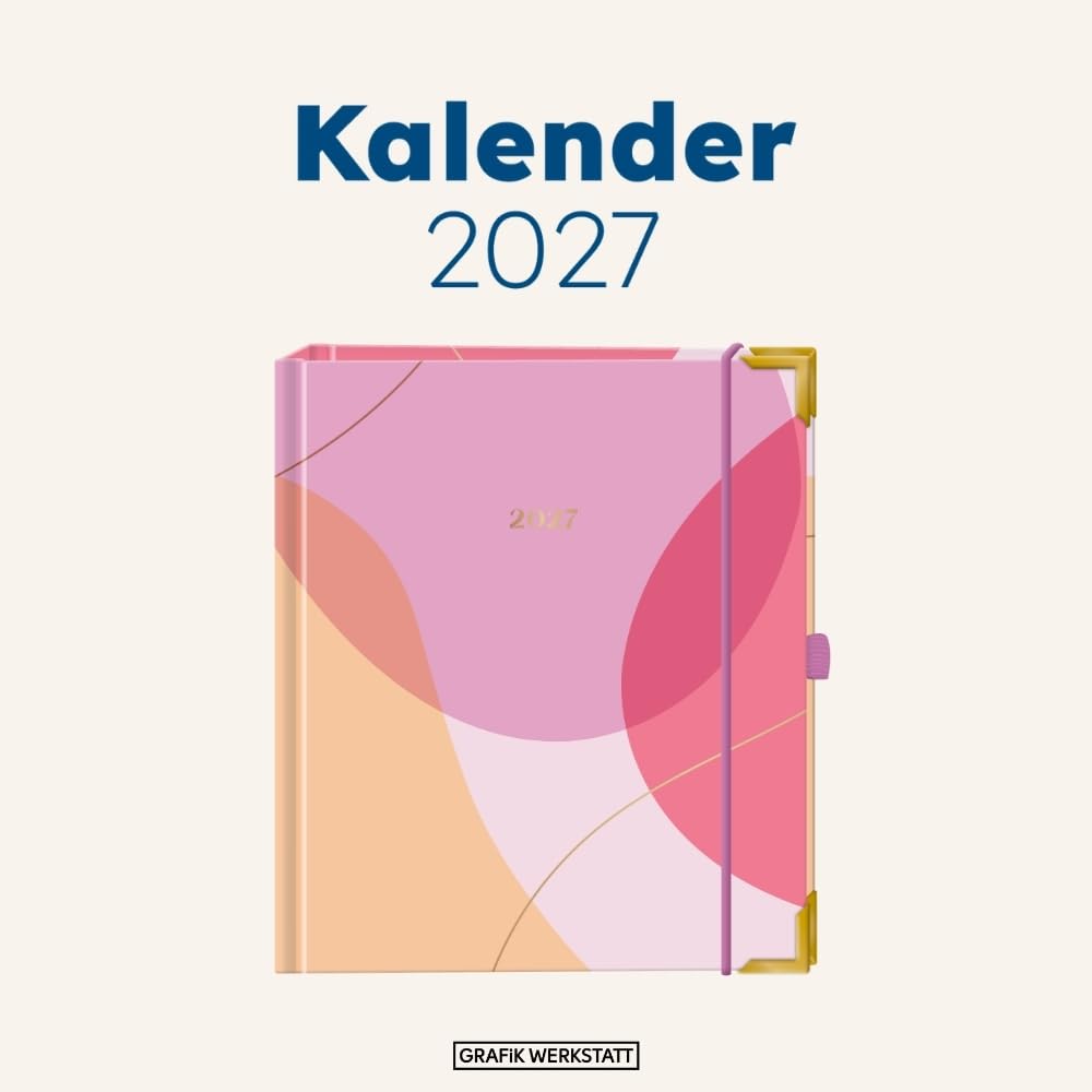 grafik-werkstatt-classic-line-terminplaner-a5-premium-2027-kreise-hardcover image 2