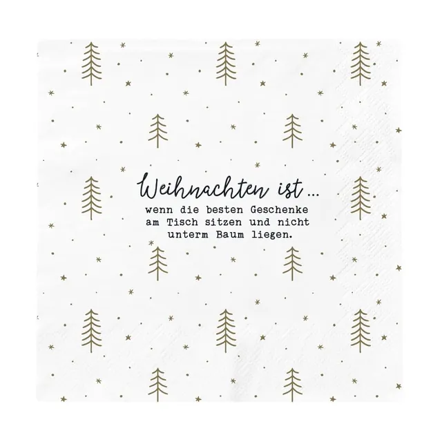 grafik-werkstatt-servietten-weihnachten-ist-12-5-x-12-5-cm-wei-20-st-ck image 1