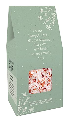 grafik-werkstatt-badesalz-zeit-200g-rosenduft-vegan image 2