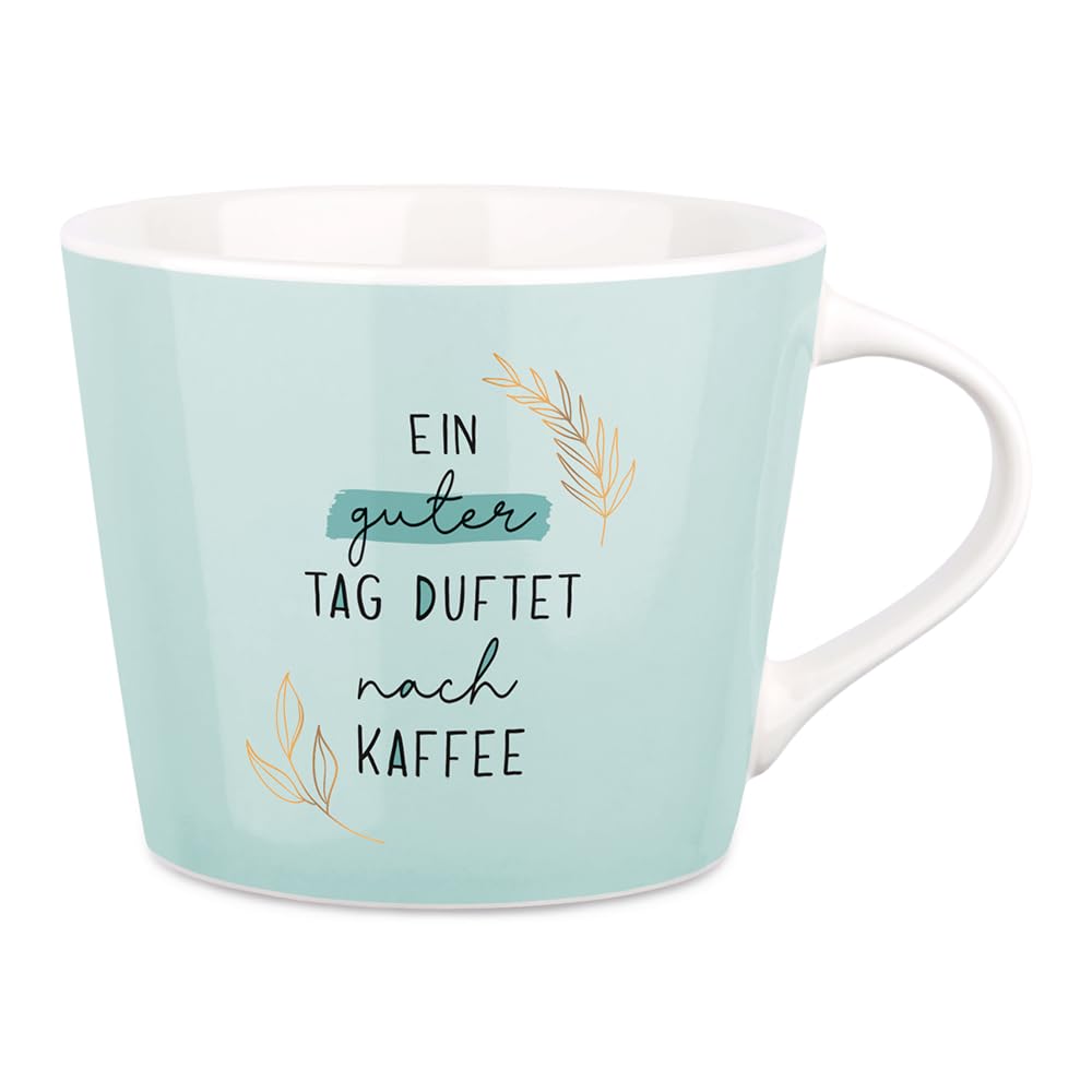 grafik-werkstatt-schreibkram-manufaktur-kaffeetasse-ein-guter-tag-porzellan-mit- image 1