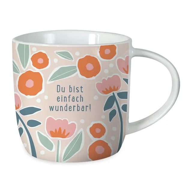 grafik-werkstatt-kaffeetasse-du-bist-porzellan-300-ml image 1