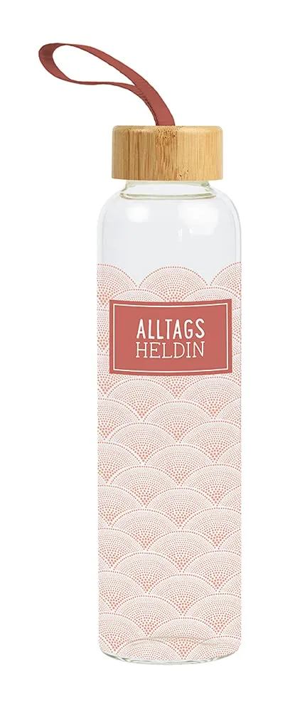 grafik-werkstatt-trinkflasche-aus-glas-550-ml-mit-griffschlaufe image 1