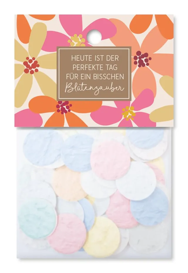 grafik-werkstatt-blumenkonfetti-bl-tenzauber-blau-pflanzbares-samen-konfetti image 1