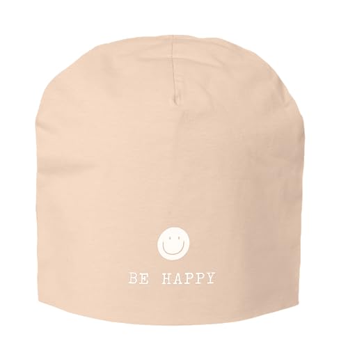 grafik-werkstatt-m-tze-be-happy-blau-einheitsgr-e-unisex image 4