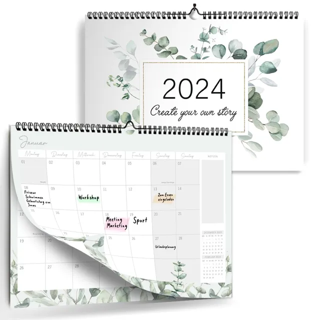 gr-tz-verlag-monatskalender-wandkalender-a4-quer-familienplaner-f-r-paare-und-fa image 1