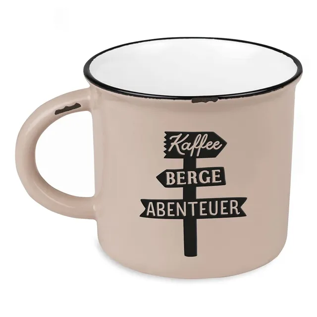 grafik-werkstatt-kaffeetasse-vintage-alpin-400-ml-keramik-becher-braun-berge image 1