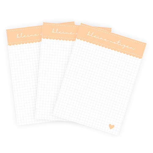 gr-tz-verlag-3er-set-notizblock-a6-kariert-kleine-notizen-60-blatt image 3