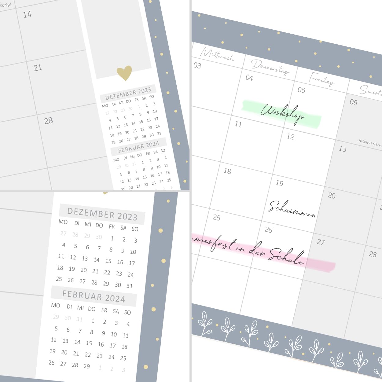 gr-tz-verlag-wandkalender-2024-monatskalender-a4-quer-spiralbindung image 4