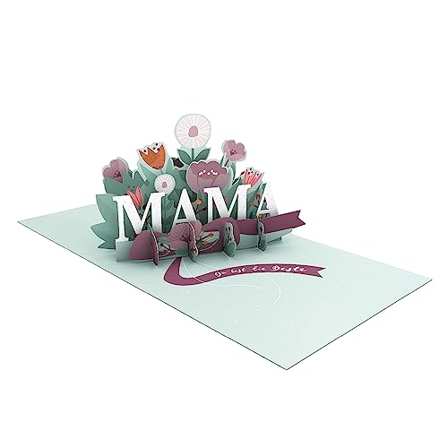grafik-werkstatt-pretty-pop-up-karte-mama-du-bist-die-beste-14x14-cm image 5