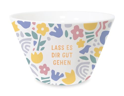 grafik-werkstatt-m-sli-schale-echtgold-lass-es-dir-gut-gehen-wei-porzellan image 3