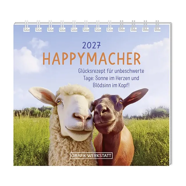 grafik-werkstatt-mini-kalender-2027-happymacher-mini-kalender image 1
