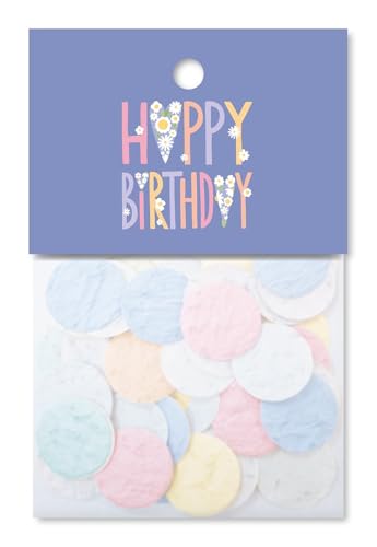 grafik-werkstatt-blumenkonfetti-happy-birthday-samen-konfetti-blau image 2