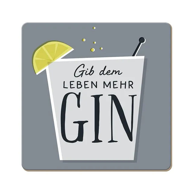 grafik-werkstatt-untersetzer-kork-gib-dem-leben-mehr-gin-bunt-9-5-x-9-5-cm image 1