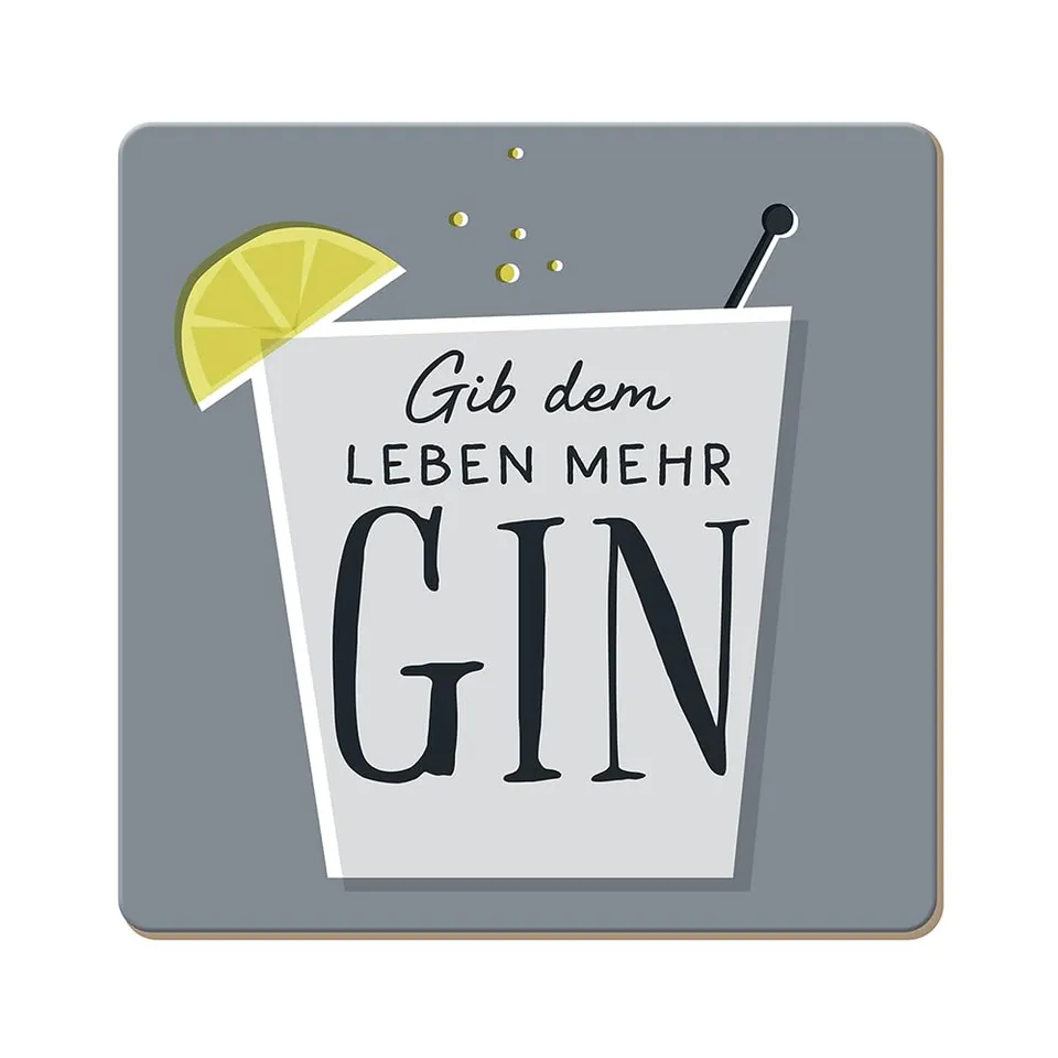 grafik-werkstatt-untersetzer-kork-gib-dem-leben-mehr-gin-bunt-9-5-x-9-5-cm image 1
