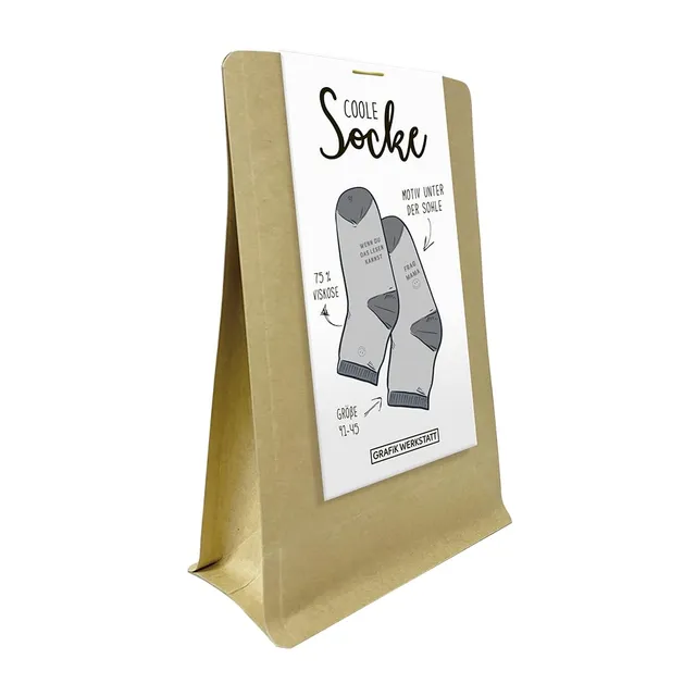 grafik-werkstatt-damen-herren-socken-frag-mama-gr-36-40-41-45 image 1