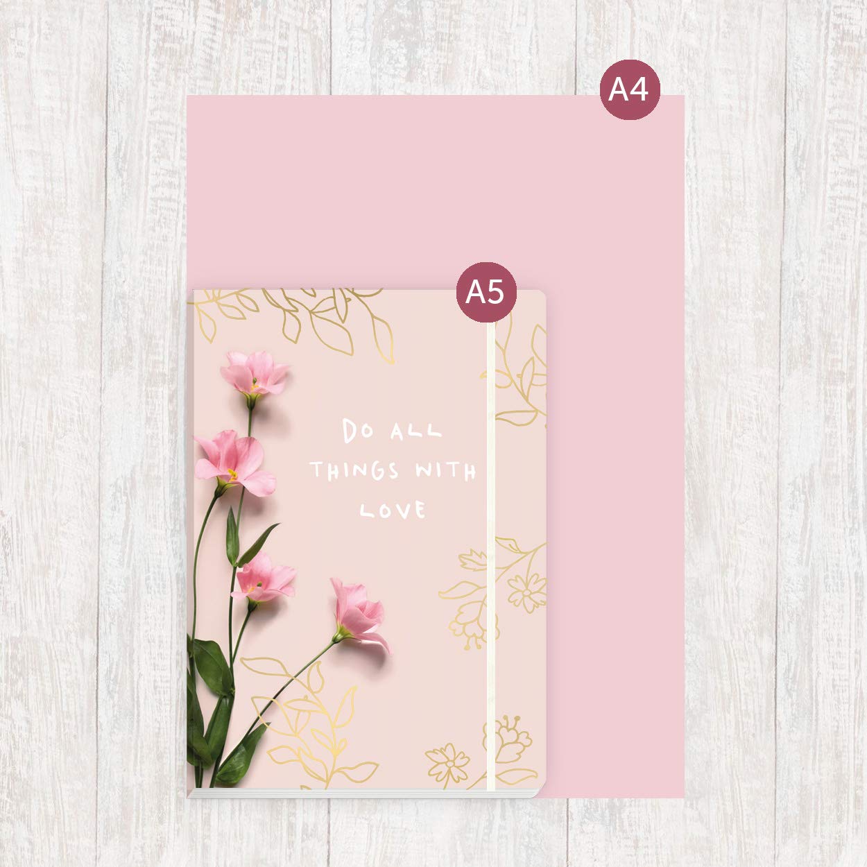 gr-tz-verlag-notizbuch-a5-softcover-punktiert-blumen-design-176-seiten image 5