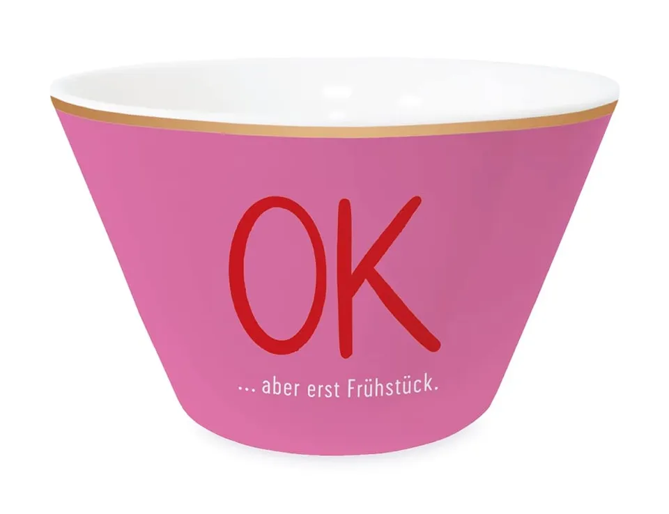 grafik-werkstatt-m-sli-schale-ok-pink-porzellan-mit-echtgold-14-cm image 1
