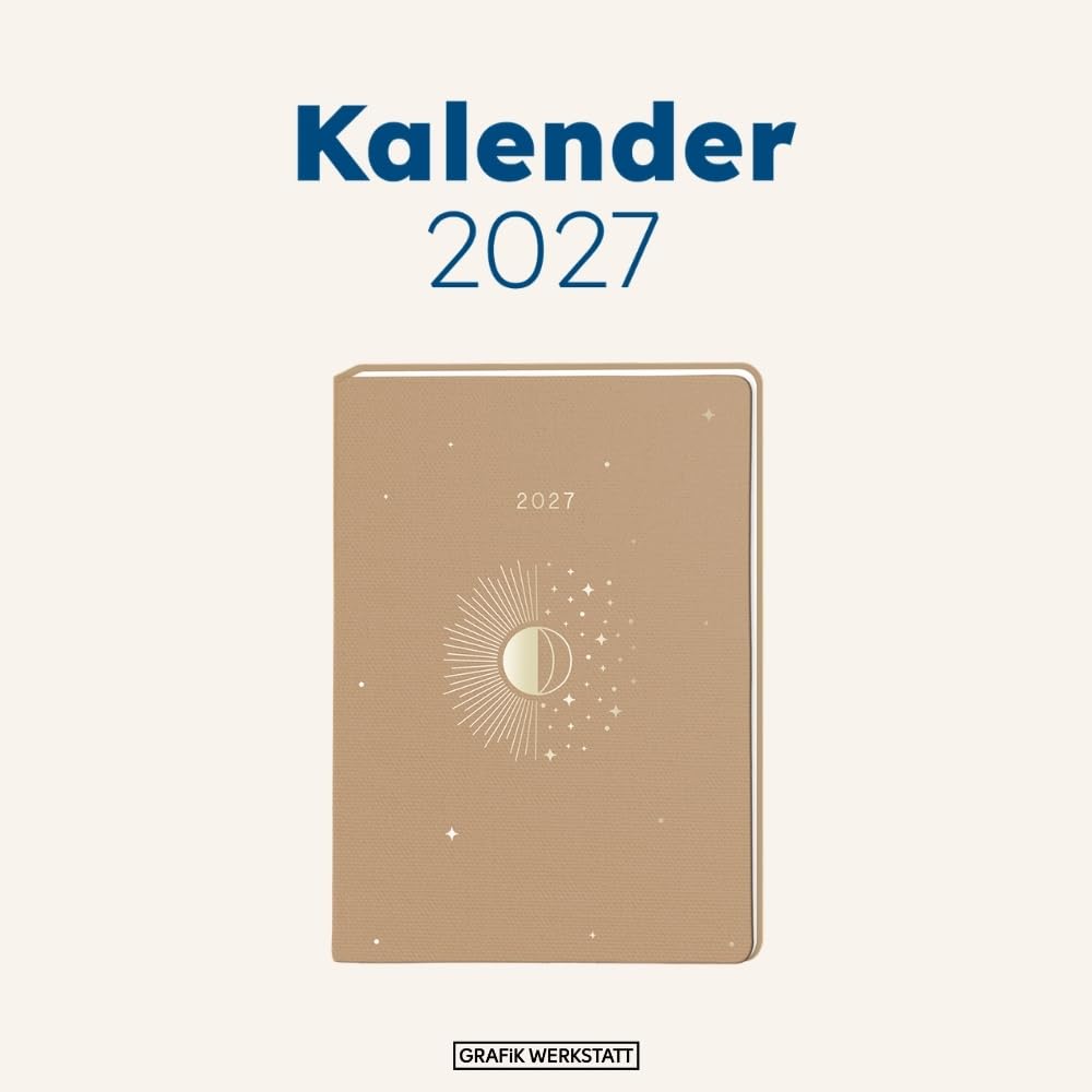 grafik-werkstatt-natureart-terminplaner-2027-mond-wochenkalender-hardcover-leine image 2