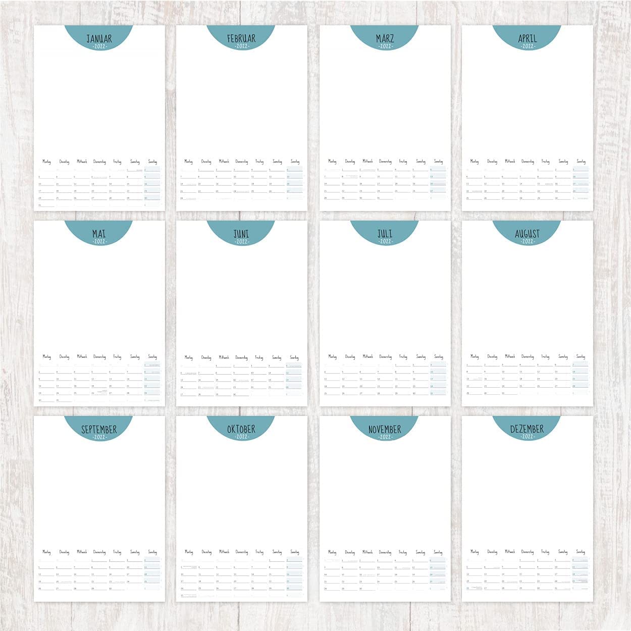 gr-tz-verlag-bastelkalender-din-a4-2022-wandkalender-zum-selbstgestalten image 4