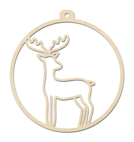 grafik-werkstatt-weihnachts-anh-nger-holz-rentier-braun-3-st-ck image 4