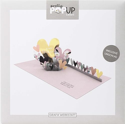 grafik-werkstatt-pretty-pop-up-karte-zur-hochzeit-3d-hochzeitskarte-14-x-14-cm-m image 6