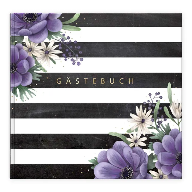 gr-tz-verlag-modernes-g-stebuch-hochzeit-geburtstag-taufe-gold-120-seiten-21-x-2 image 1