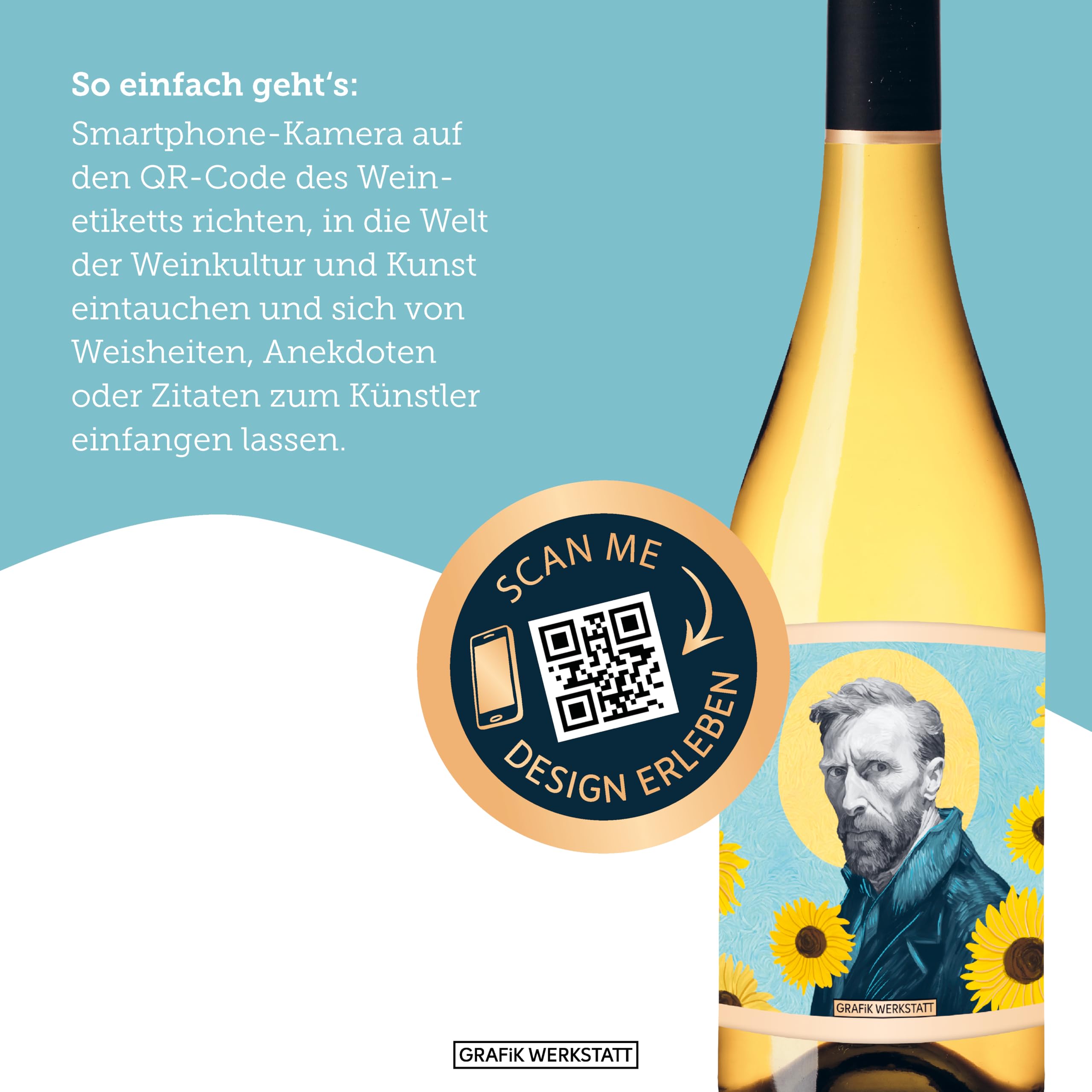 grafik-werkstatt-vincent-van-gogh-wei-wein-weinflasche-chardonnay-genuss-design image 4
