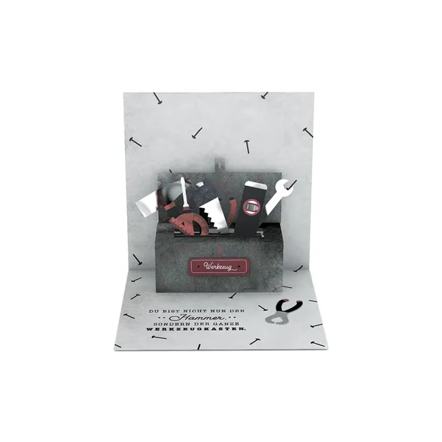grafik-werkstatt-pretty-pop-up-karte-f-r-dich-14x14-cm image 1