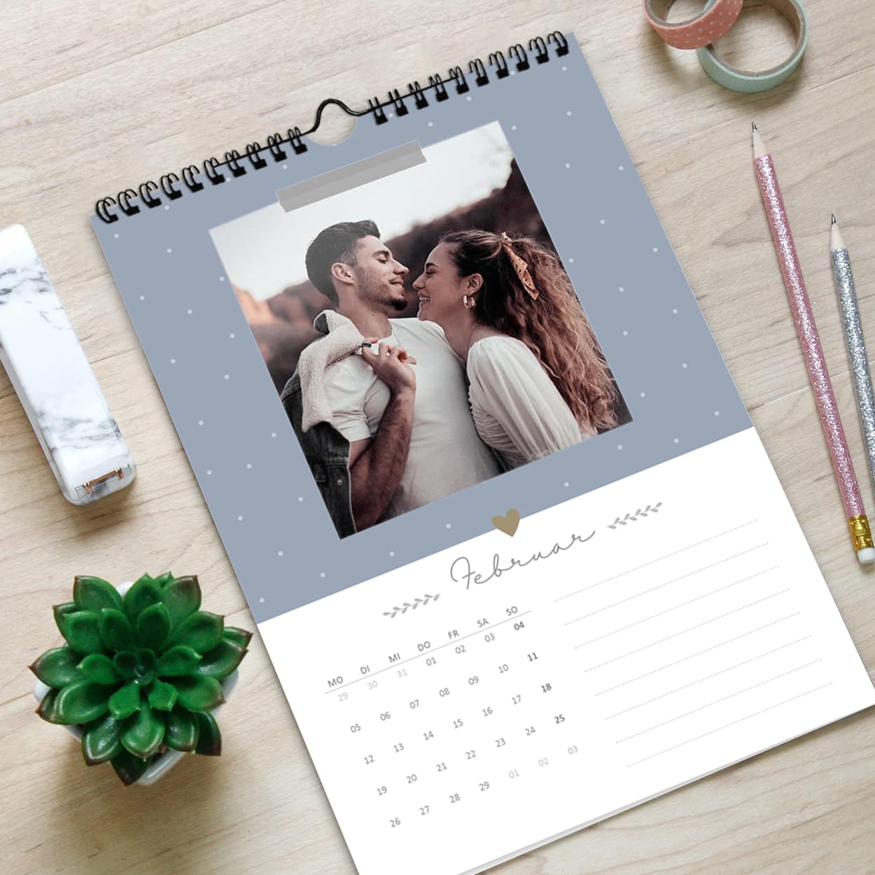 gr-tz-verlag-bastelkalender-2024-a4-wandkalender-blattgold-fotokalender-zum-selb image 6