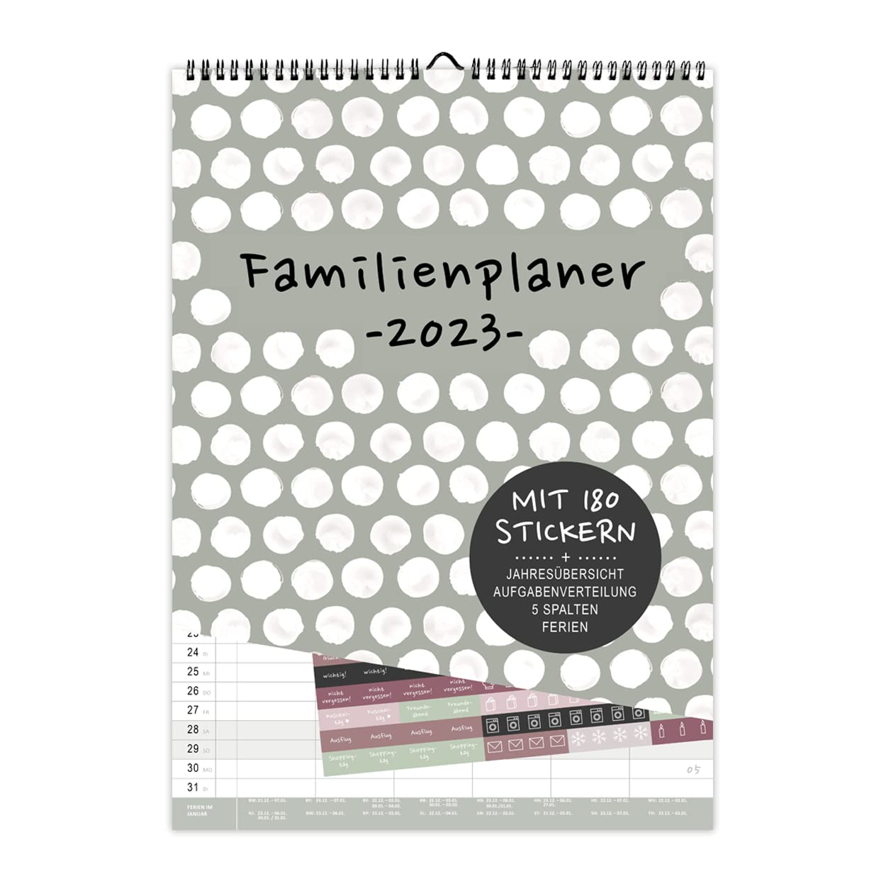 gr-tz-verlag-familienplaner-2024-5-spalten-din-a3-wandkalender-mit-stickern image 1