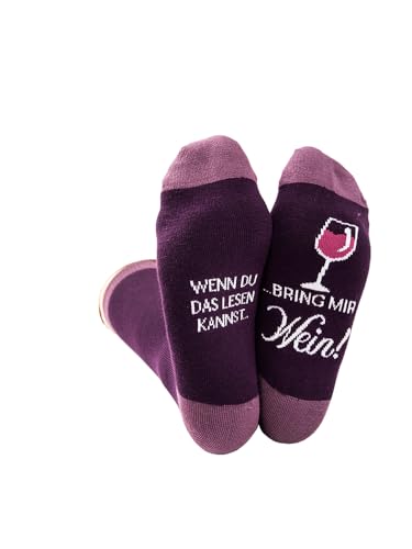 grafik-werkstatt-herren-freizeitsocken-wein-gr-36-40-gute-laune-socke image 7
