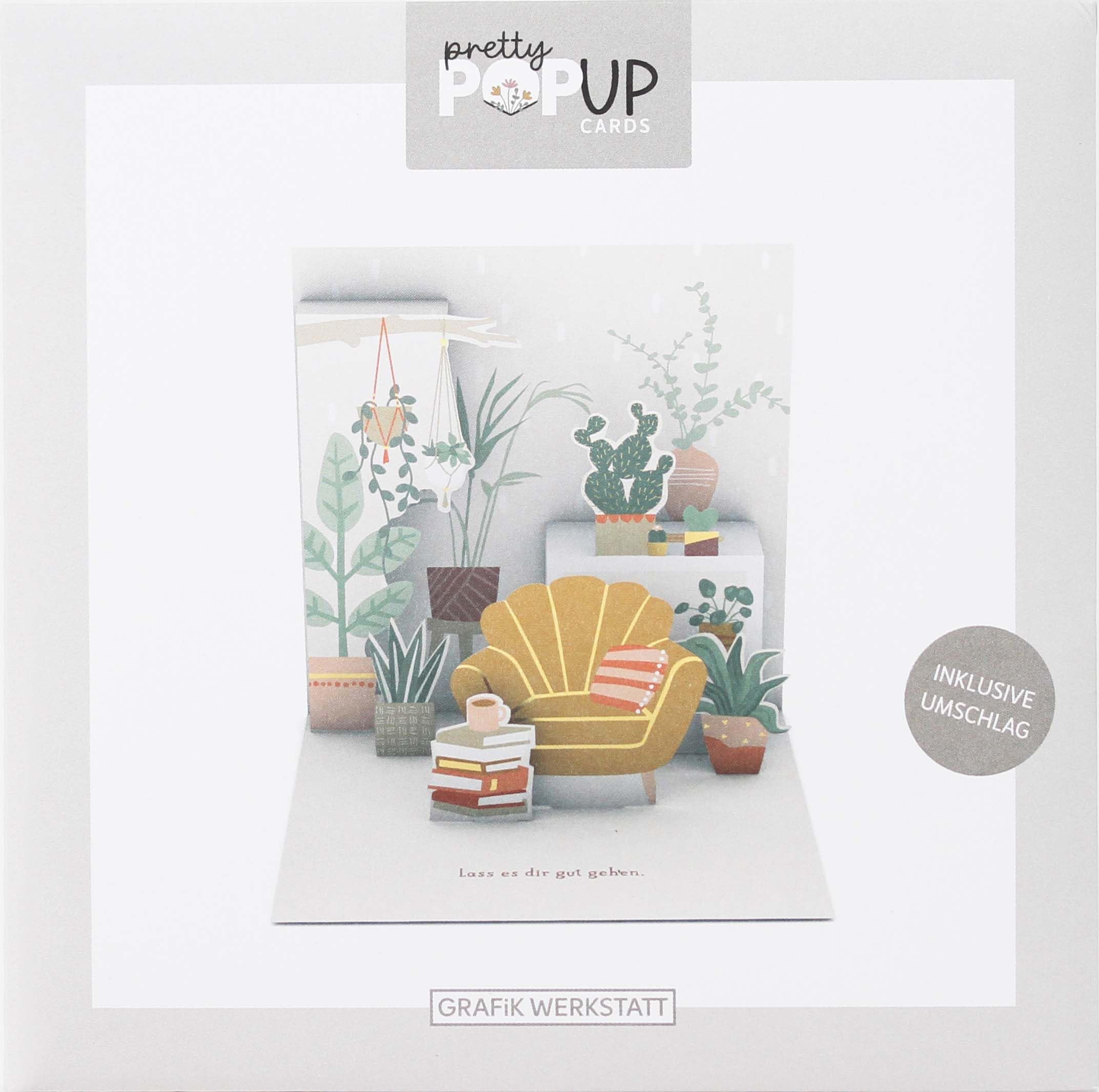 grafik-werkstatt-pretty-pop-up-karte-lass-es-dir-gut-gehen-14-x-14-cm image 2