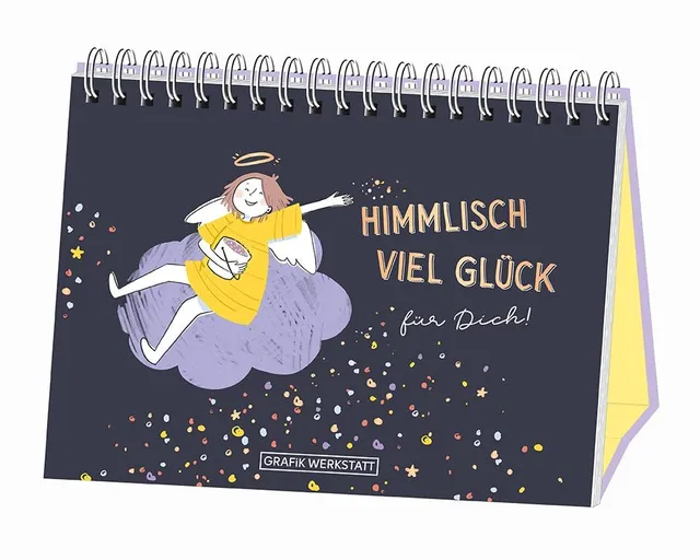 grafik-werkstatt-spiralbuch-himmlisch-viel-gl-ck-f-r-dich image 1