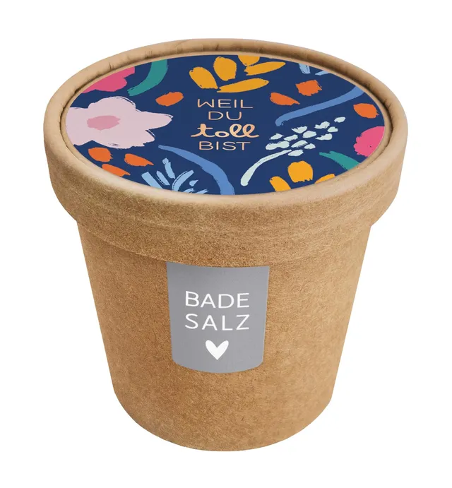 grafik-werkstatt-badesalz-200g-rosenduft-vegan-weil-du-toll-bist image 1
