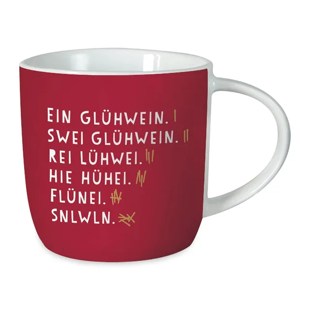 grafik-werkstatt-kaffeetasse-porzellan-300-ml-weihnachten-gl-hwein-rot-61752 image 1