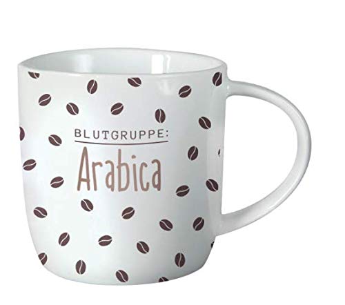 grafik-werkstatt-61424-kaffeetasse-mit-spruch-blutgruppe-arabica-porzellan-tasse image 1
