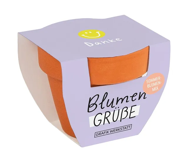 grafik-werkstatt-blumengr-e-mini-terrakotta-t-pfchen-mit-samen-sommerblumen-mix--2 image 1
