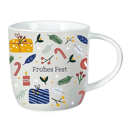grafik-werkstatt-porzellan-tasse-frohes-fest-bunt-300-ml image 2